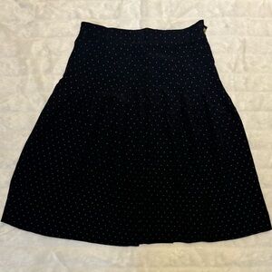 Vintage Pleated high Waist Skirt